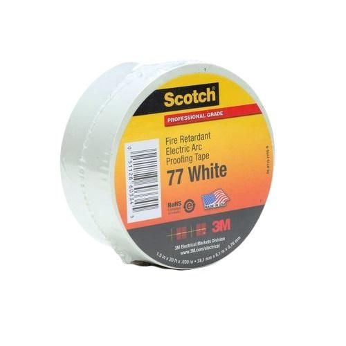 3M Scotch Tape 77 White 38mm X 6.1m [80611605991] 2307686