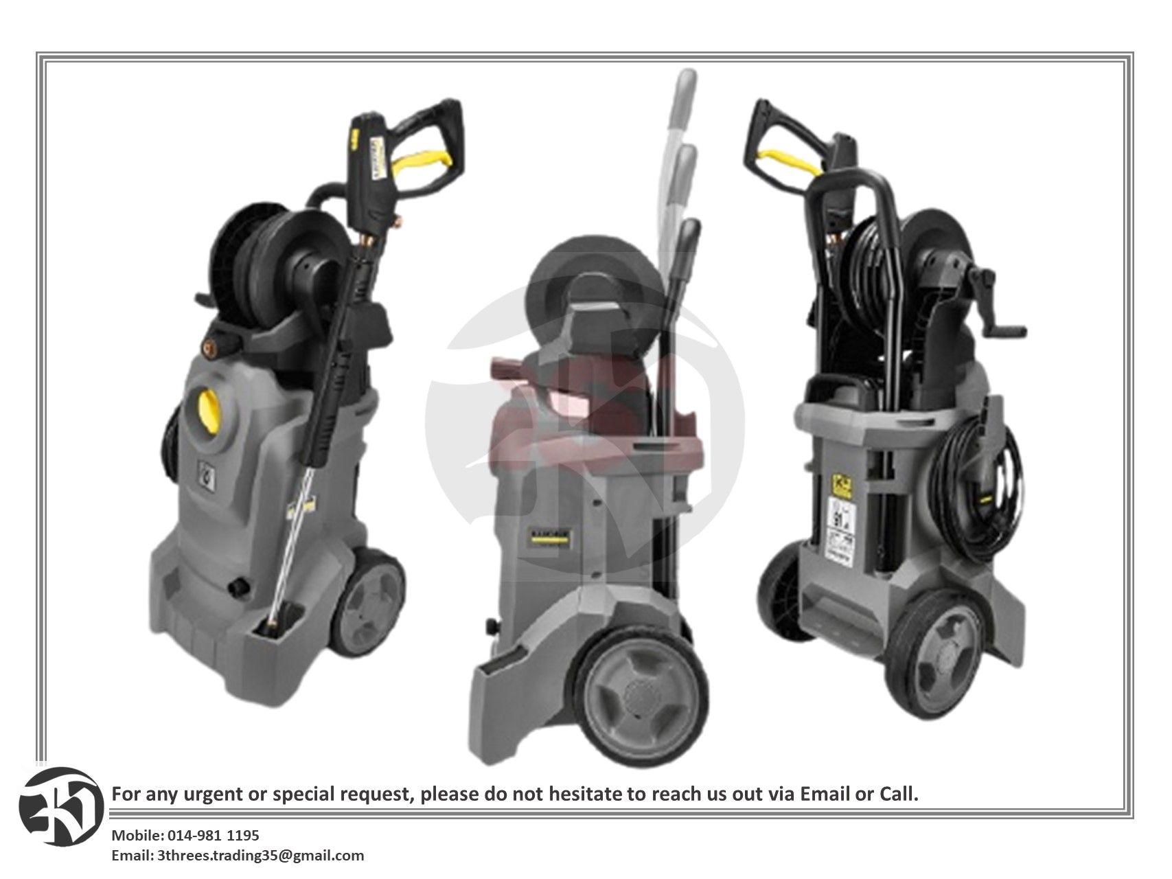Karcher Heavy Duty Water Jet High Pressure Heavy Duty HD 4/10 Water Jet Heavy Duty