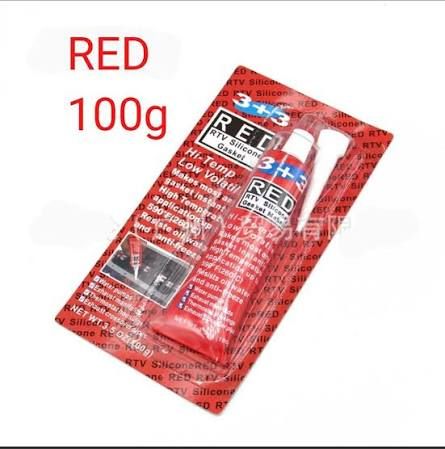 Gam Gasket RTV Silikon Red