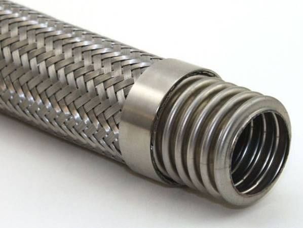 Safeflex Bypass Hose (special sizing) Metallic Braided Hose Size: 2" Length: 5 m/ roll (0.625 Meter)
