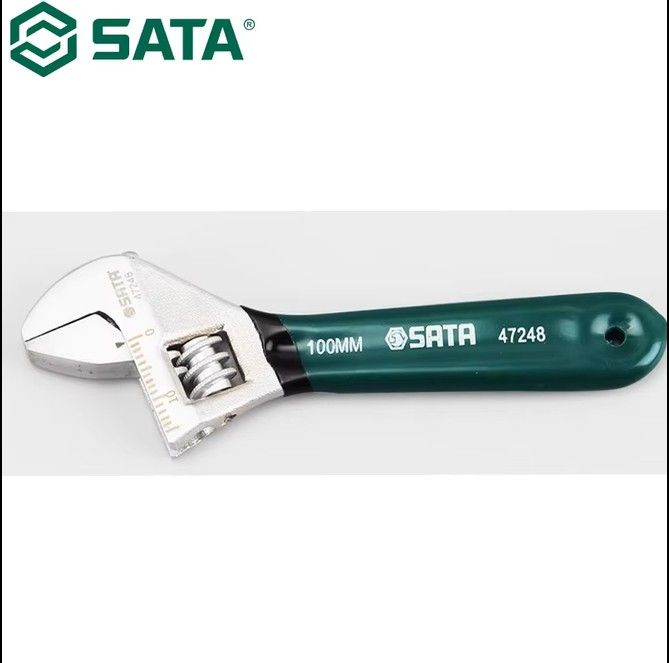 Sata DIP HANDLE EURO STYLE ADJ. WRENCH 4”