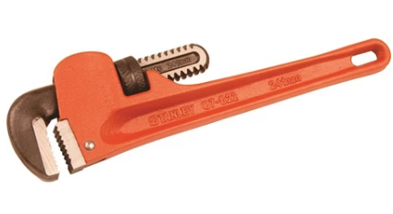8/10/12/14 Inch STANLEY PIPE WRENCH LOCK