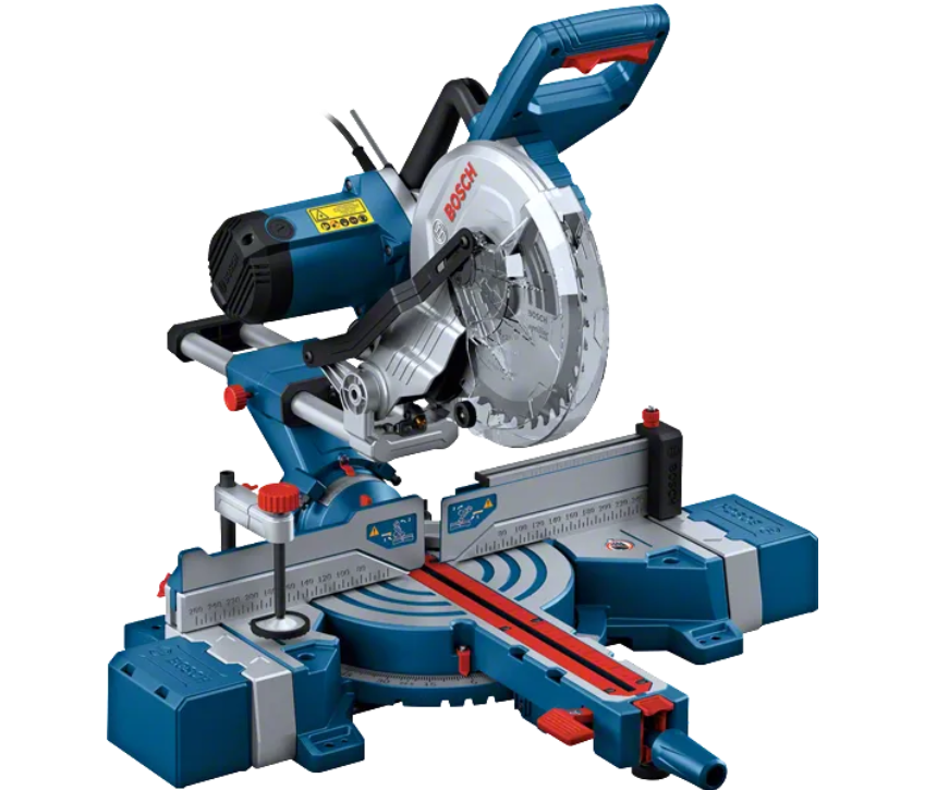 BOSCH GCM 254 D CORDED MITRE SAW 10" (SET) (0601B530L0)