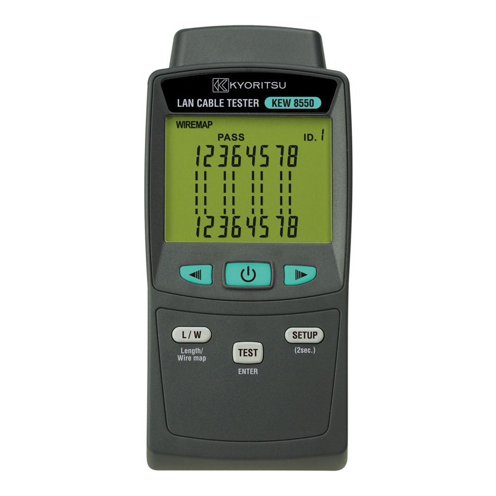 KYORITSU KE 8550 LAN CABLE TESTER