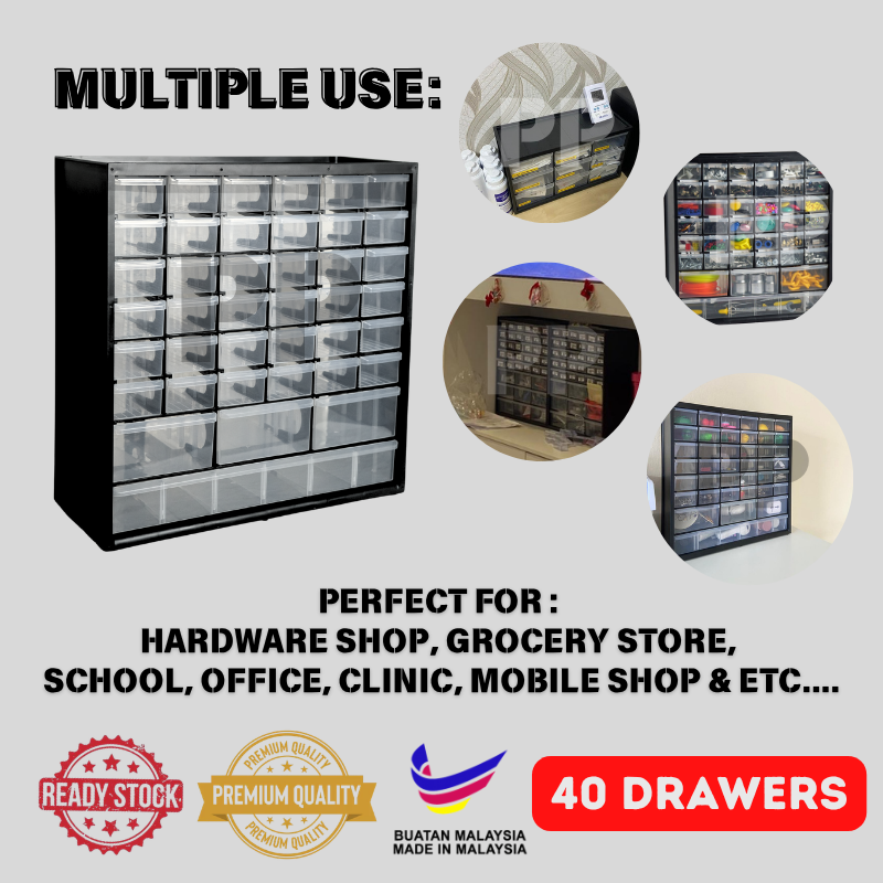 40 drawers