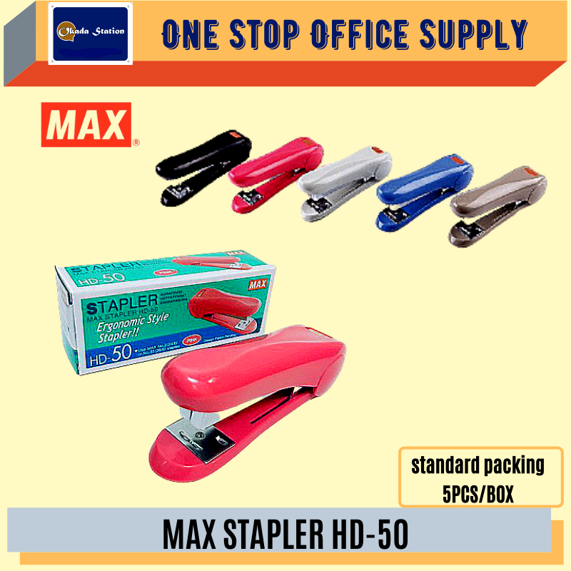 MAX HD-50 STAPLER / Max / Stapler / HD-50 / Office Stapler / Max Stapler