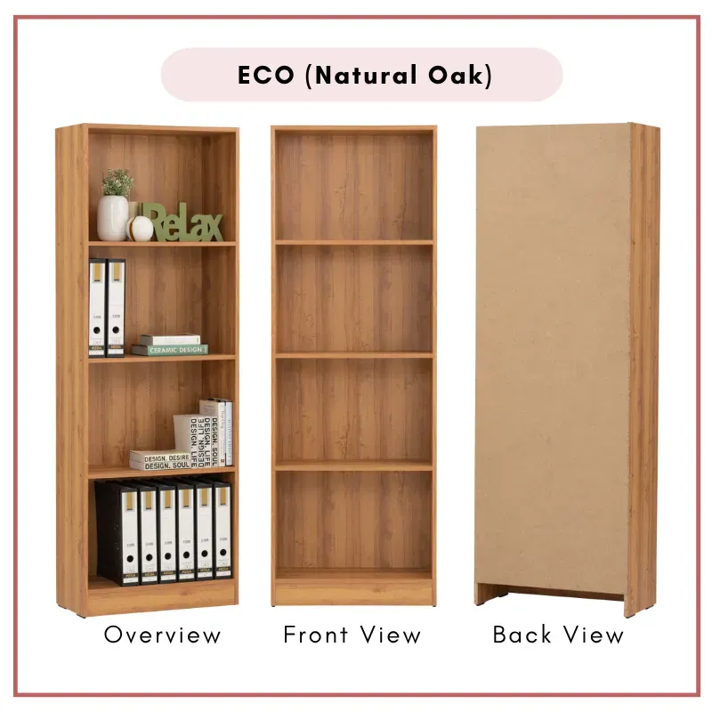 ALMARI AMARI BUKU RACK NATURAL
