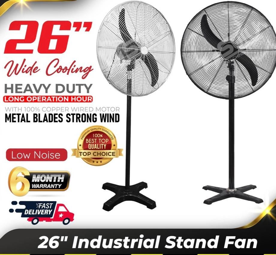 Industrial Stand fan 26"
