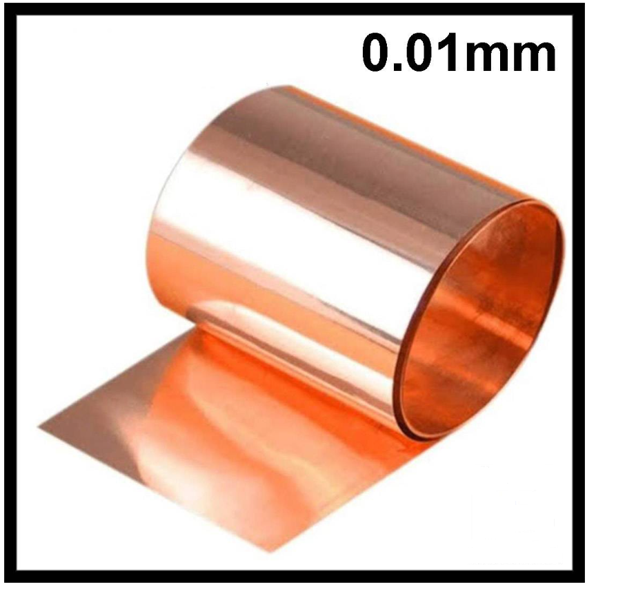 COPPER FOIL COPPER METAL SHEET SHIM PLATE THIN 0.1MM
