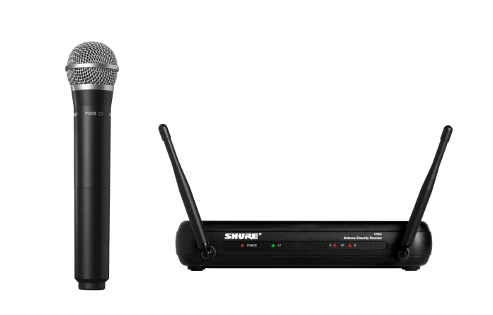 SHURE WIRELESS MIC SVX24/PG58