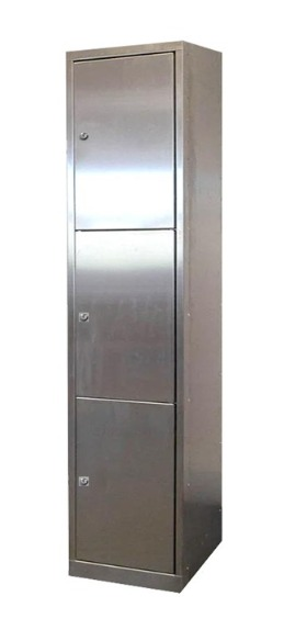 3 Doors Stainless Steel Locker