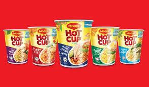 Maggi Hot Cup Curry Instant Noodles 54 x 58g