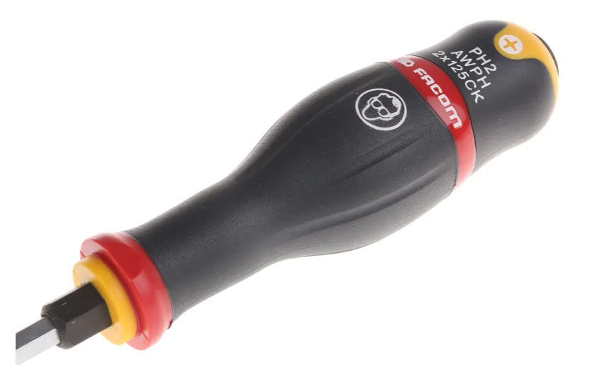 Facom Phillips Screwdriver, PH2 Tip, 125 mm Blade
