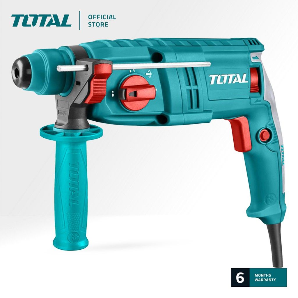 TOTAL TH306236 ROTARY HAMMER (SDS+ STANDS FOR SLOTTED DRIVE SYSTEM PLUS.)