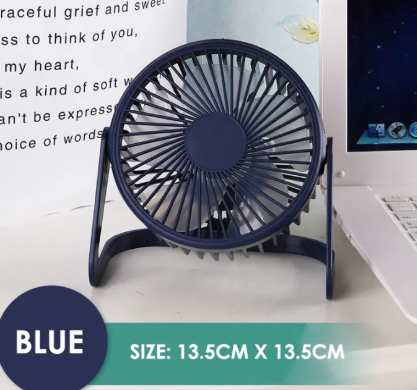 *5 Inch USB fan mini mute office computer
