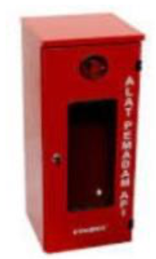 FIRE EXTINGUISHER 9 KG / CO2 CABINET OUTDOOR