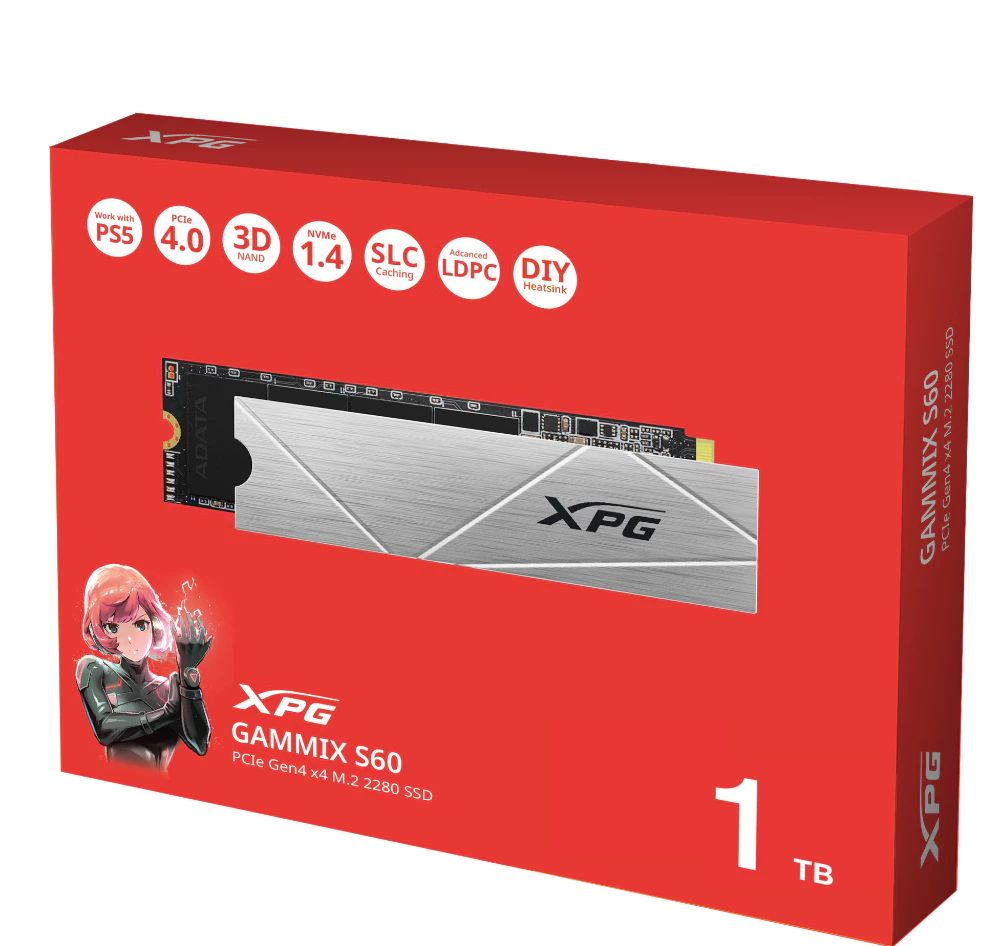 ADATA Read/Write 7400mbps/6400mbps (1TB)