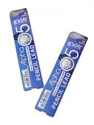 GSOFT PENCIL LEAD 0.5MMx70MM 2B 20PCS/TUBE 24TUBES/BOX