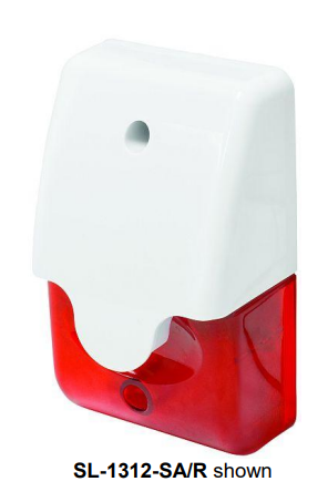 MINI STROBE SIREN (INDOOR / OUTDOOR USE)