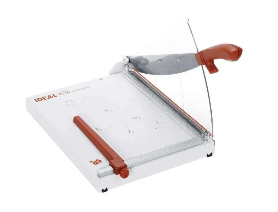 Ideal 1134 Trimmer guillotine A4 Cutting power A4 80 g/m虏: 22 Sheet
