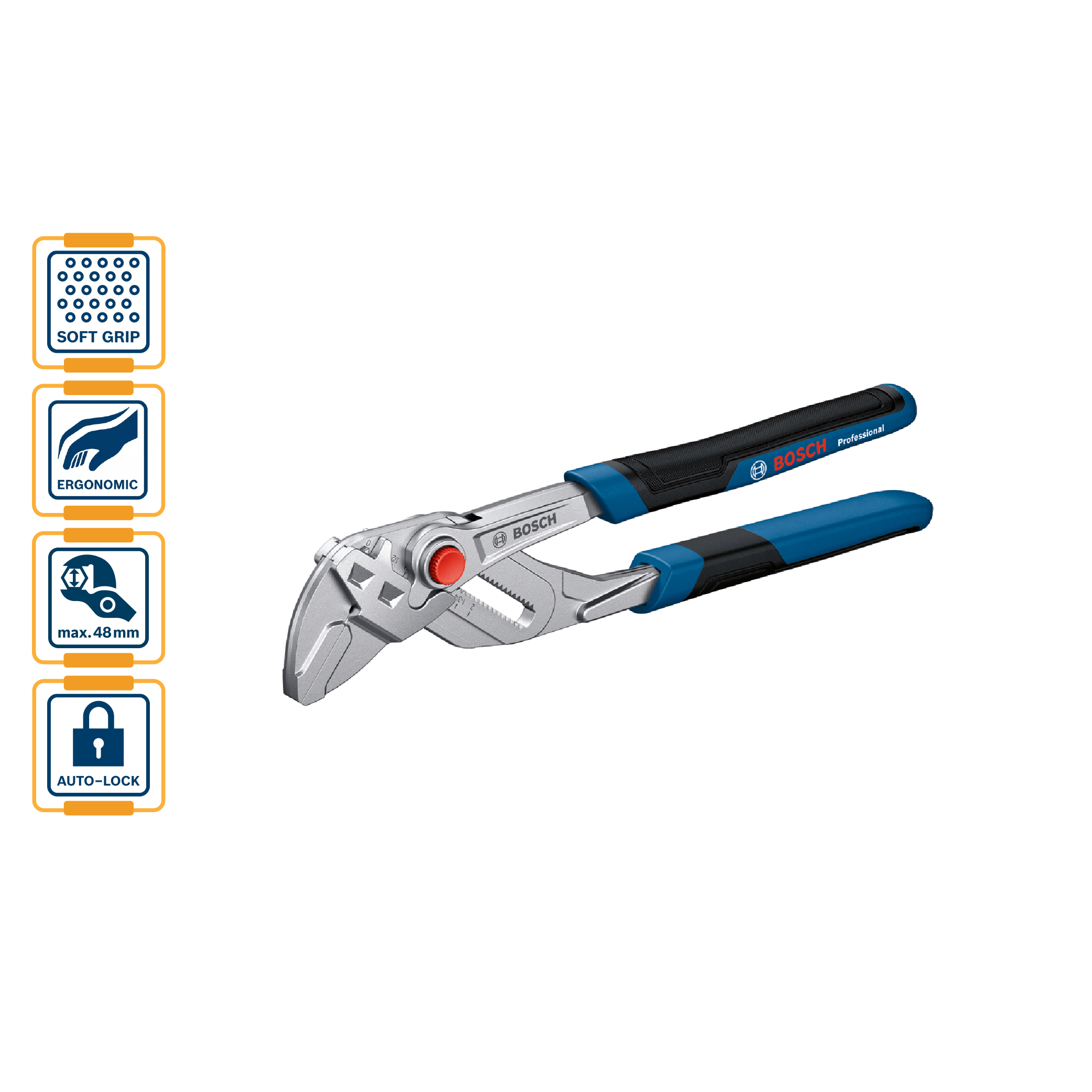 BOSCH Sanitary Pliers wrench 250mm - 1600A02W3R