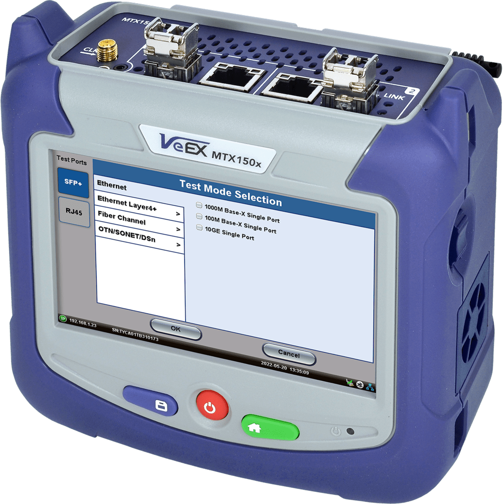 VeEX Ethernet Tester