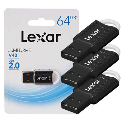 Thumb Drive / Pen Drive LEXAR V40 64GB