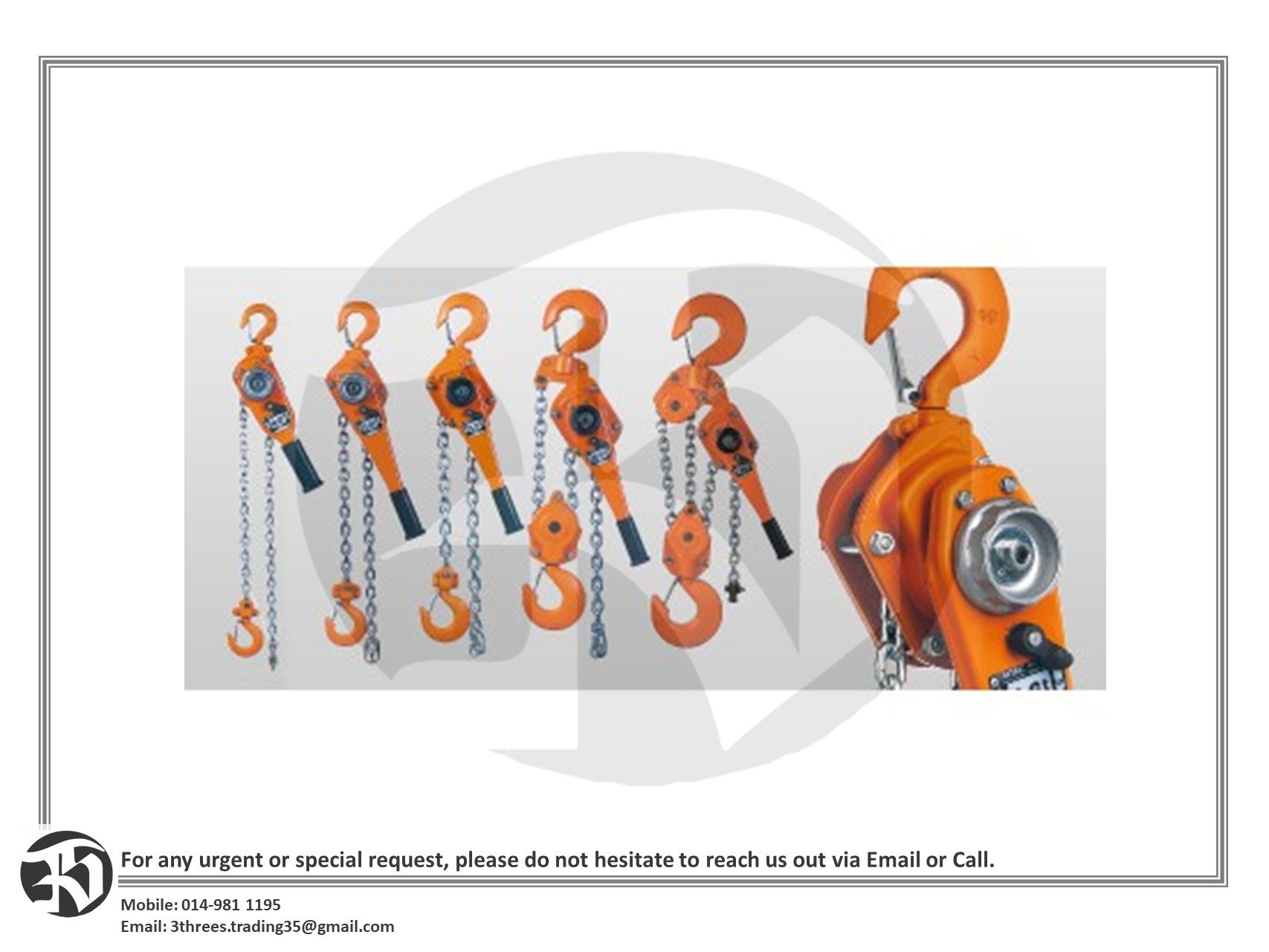 VITAL Heavy Duty Lever Block