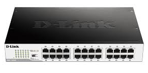 D-LINK STD 24-PORTS (DES-1024D) METAL