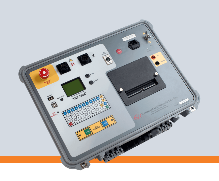DOBLE TRF-250 A Battery-operated, automatic 3-phase transformer ratio finder
