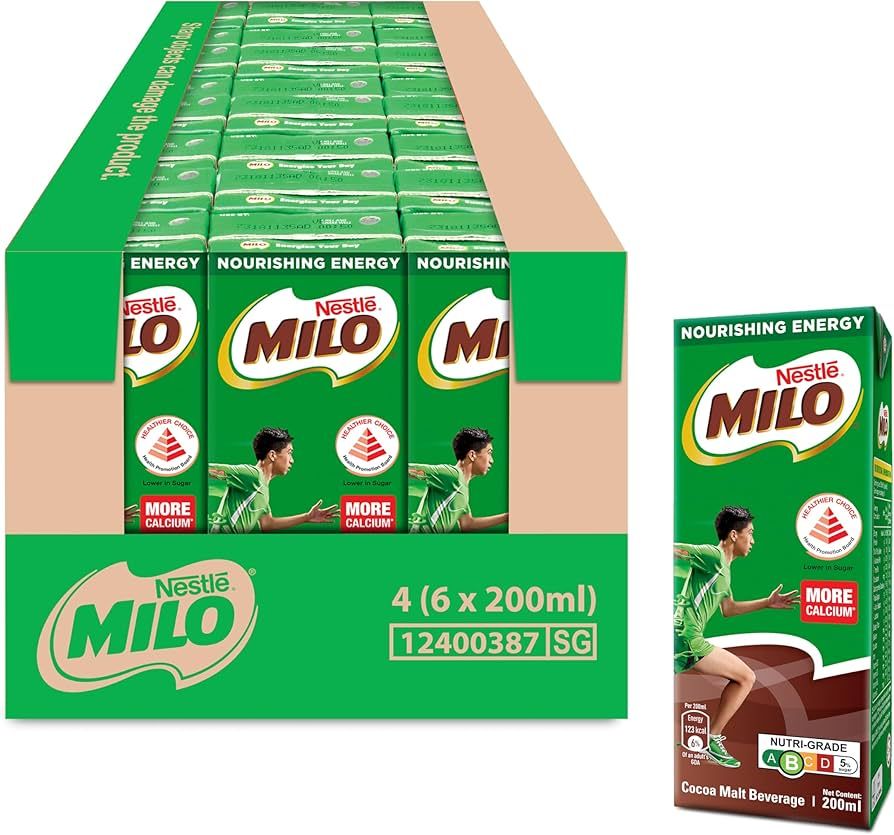 Milo ACTIV-GO UHT 4 x 6 pcs x 200ml
