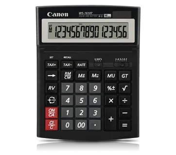 Calculator Canon 16 Digit - WS1610T