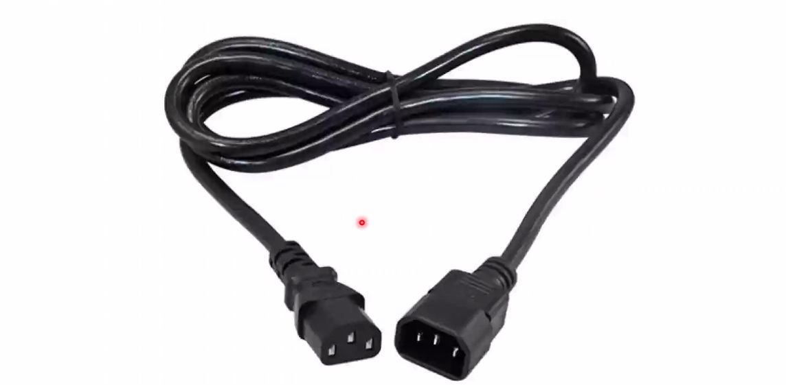 C14 Plug to Power Supply in Racks