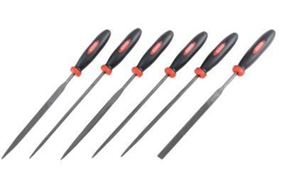 Kennedy 140mm (5.1/2" ) 6 Piece Second Cut Assorted Needle File Set KEN0315980K