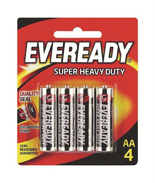 EVEREADY Super Heavy Duty Battery Original AA Bateri