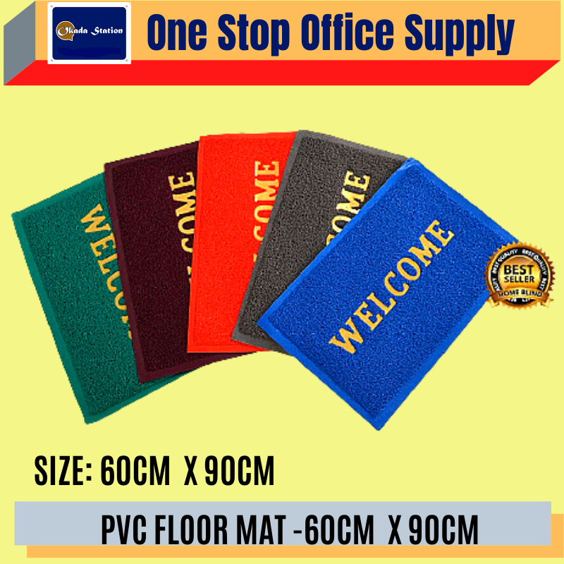 60CM X 90CM PVC FLOOR MAT / FLOOR MAT / FLOOR CARPET