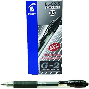 Pilot G-2 Gel Pen 0.5mm ( 12pcs/box) - black/blue/red