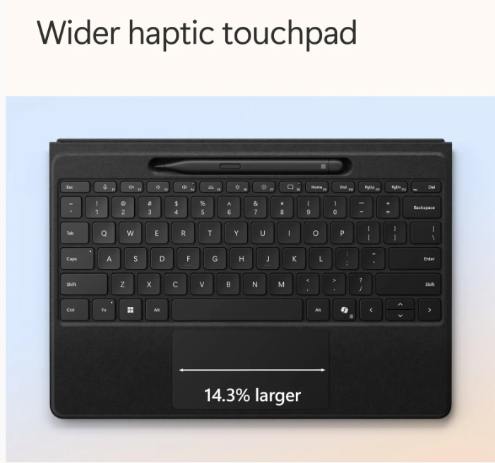 Surface Pro Flex Keyboard with Surface Slim Pen - Black (Y8U-00016)