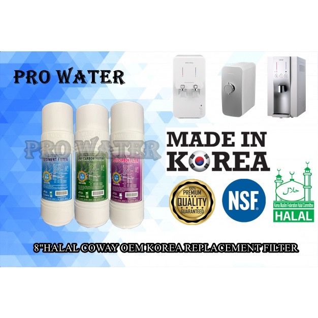 Filter Coway OEM 8" HALAL ( 1set)