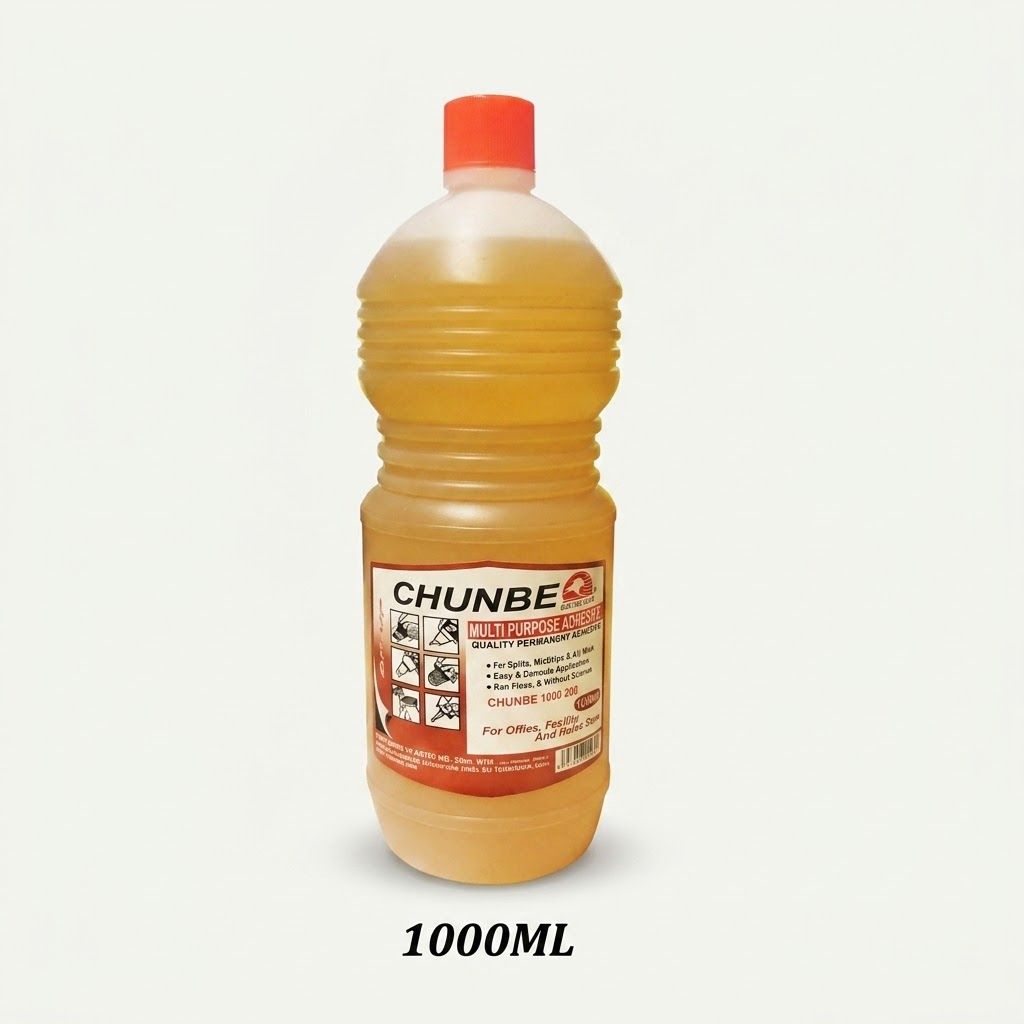 CHUNBE 1000 BG BROWN GLUE -1 LITRE�� / Chunbe / Glue / Brown Glue / 1 Litre Glue / Chunbe 1000 / Liquid Glue