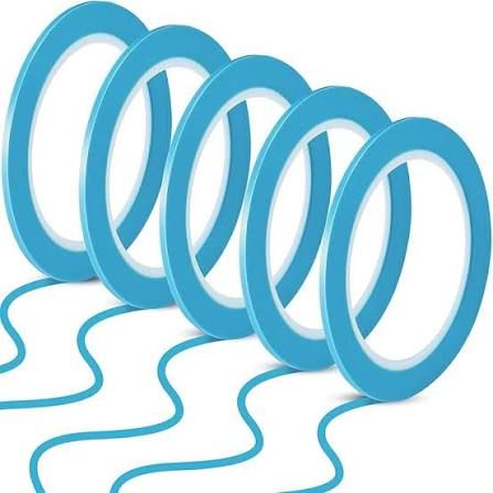 Others *1 Roll Fine Line Tapes 1/8 Inch 3mm Vinyl Fine Line Masking Tape for Curves Automotive Car Painter, 33 Meters for Each Roll