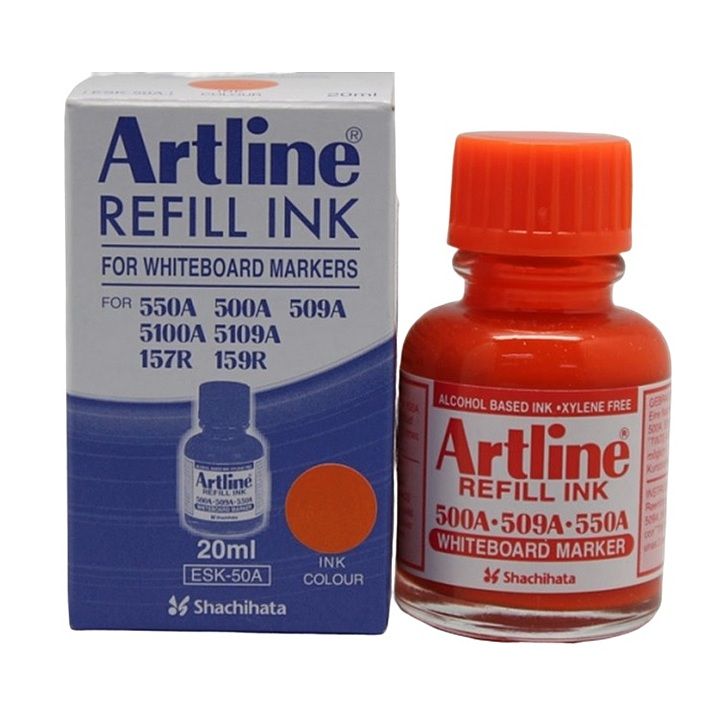 ARTLINE REFILL INK FOR WHITEBOARD MARKERS (RED)