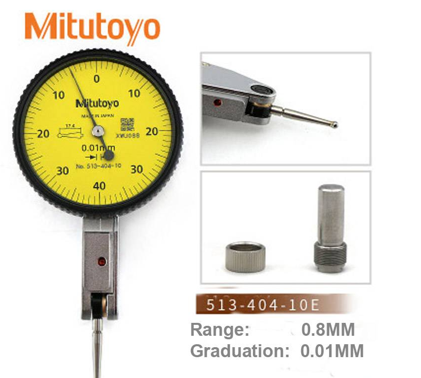MITUTOYO DIAL INDICATOR 513-404-10E MADE IN JAPAN DIAL GAUGE