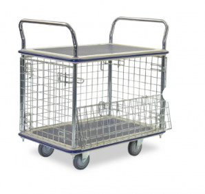 Trolley With Ledge 2 Shelf 480mm x 740mm x 895mm 200kg - M03-NB127