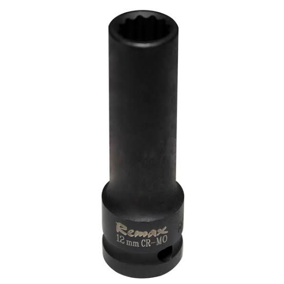 Remax 1/2” Dr Deep Impact Socket (6Pt) S:24mm