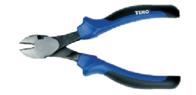 Temo 7"/180mm Industrial H/D Diagonal Cutting Pliers