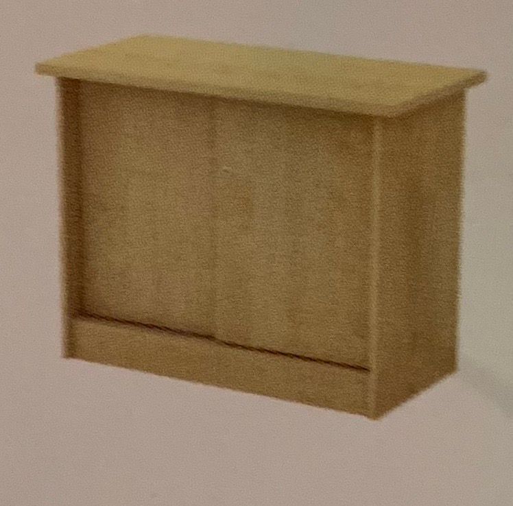 SLIDING DOOR SIDE CABINET