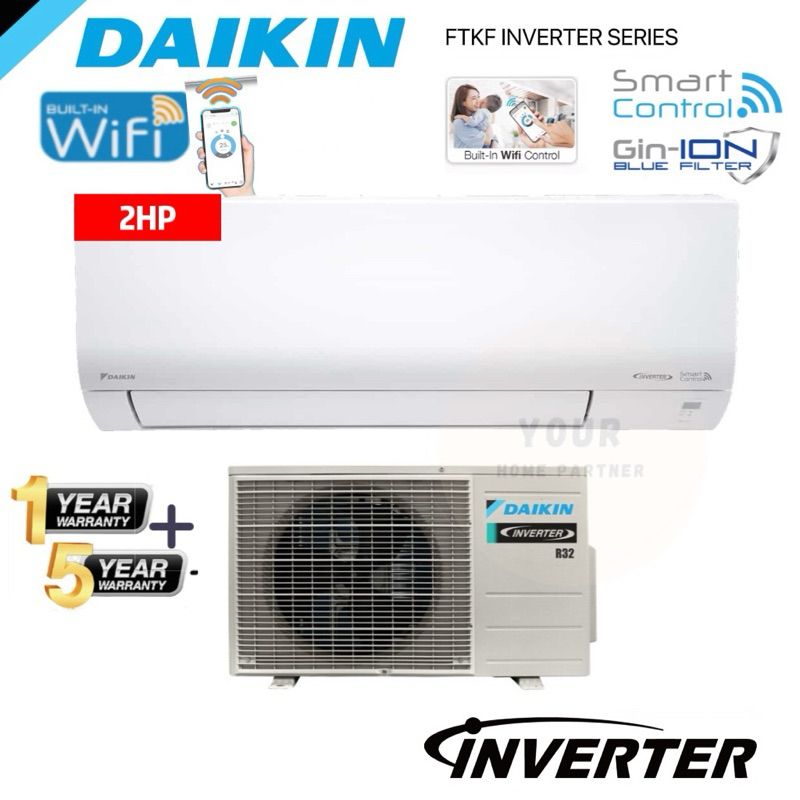 Daikin 2HP Daikin FTKF Series Inverter Air Conditioner FTKF25