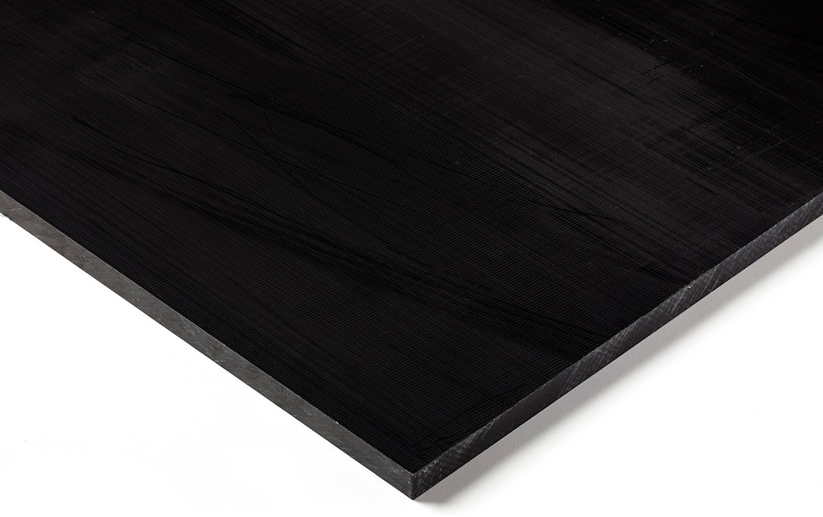 PE Black (Nylon) 400mm x 500mm x 5mm Sheet (Polyethylene)