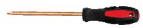 Temo PH3*200mm Safety Phillips Screwdriver - Be-Cu